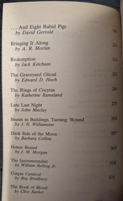 Night Screams: 22 Stories of Terror edited by Ed Gorman and Martin H. Greenberg