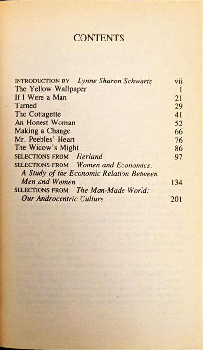 The Yellow Wallpaper and Other Writings by Charlotte Perkins Gilman