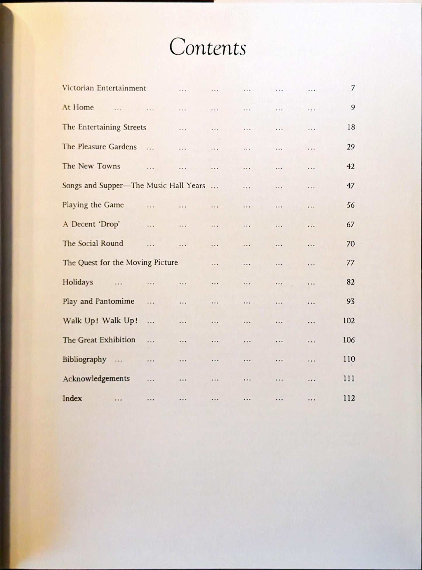 Victorian Entertainment by Alan Delgado