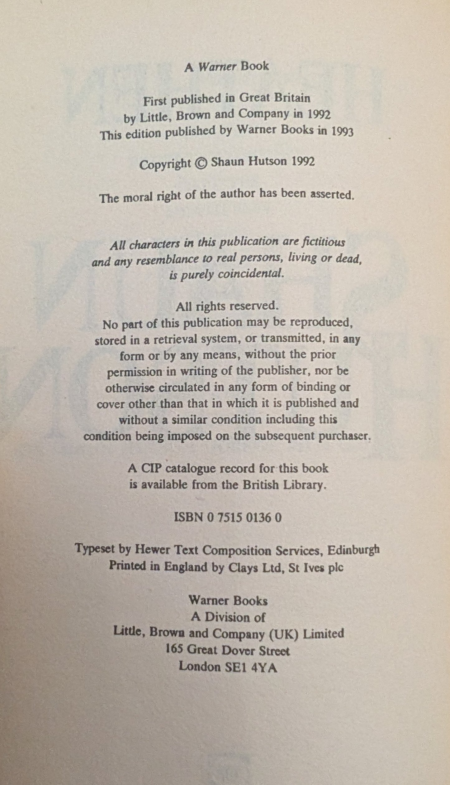 Heathen by Shaun Hutson