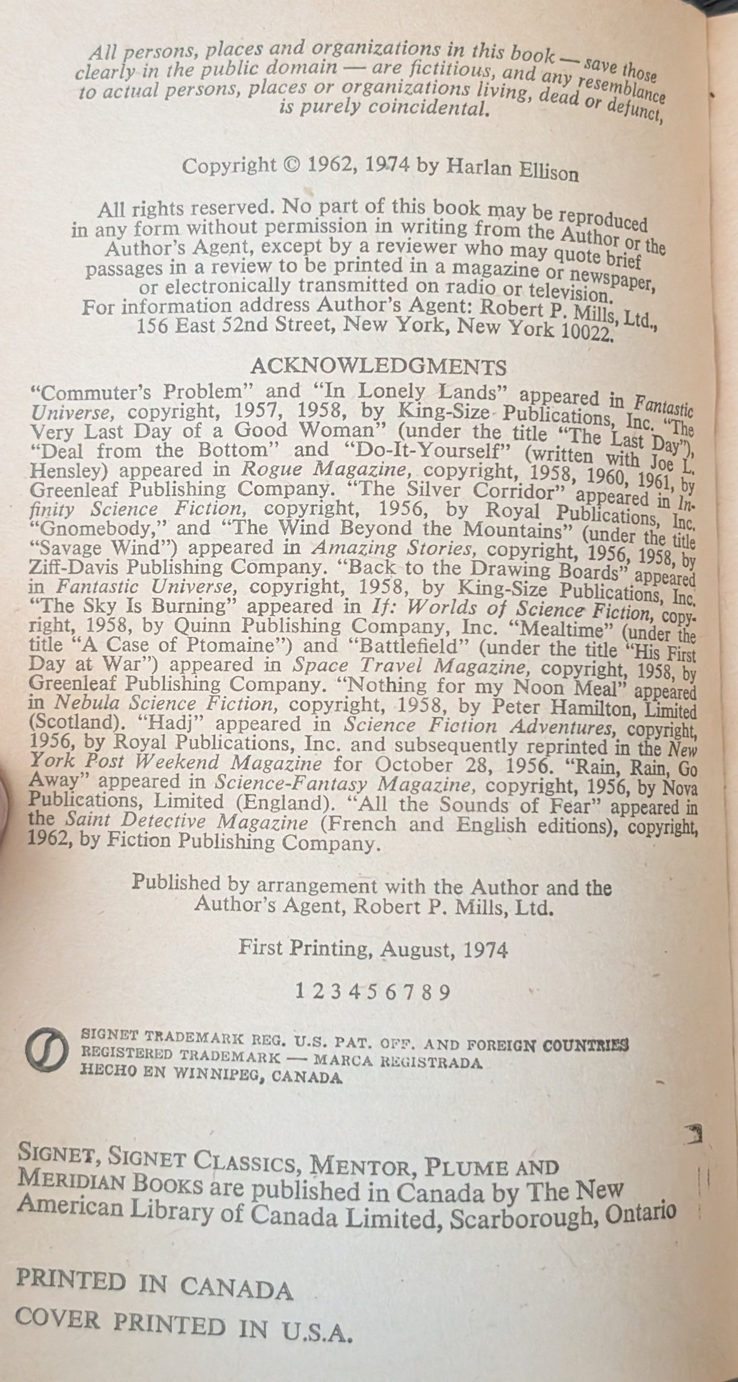 Ellison Wonderland by Harlan Ellison