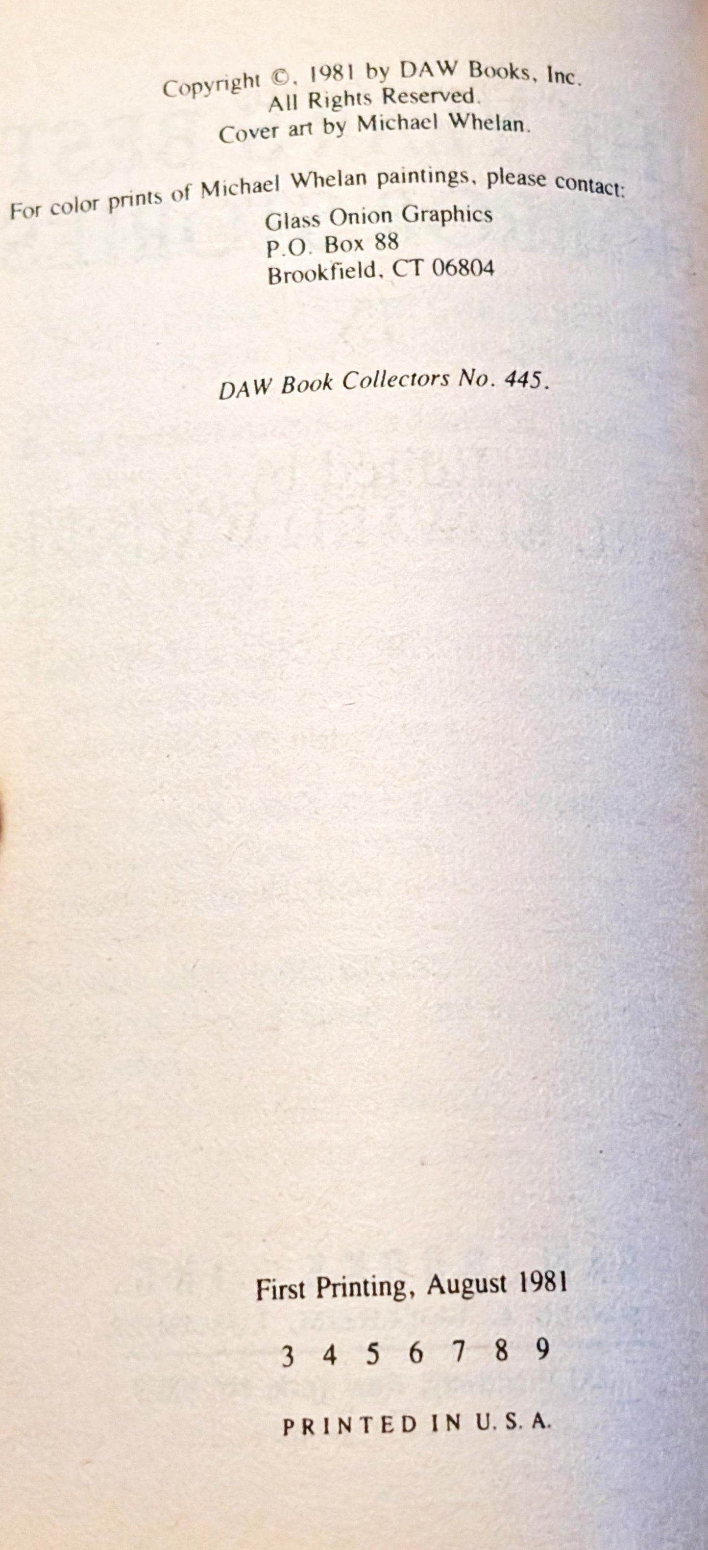 The Year's Best Horror Stories IX edited by Karl Edward Wagner