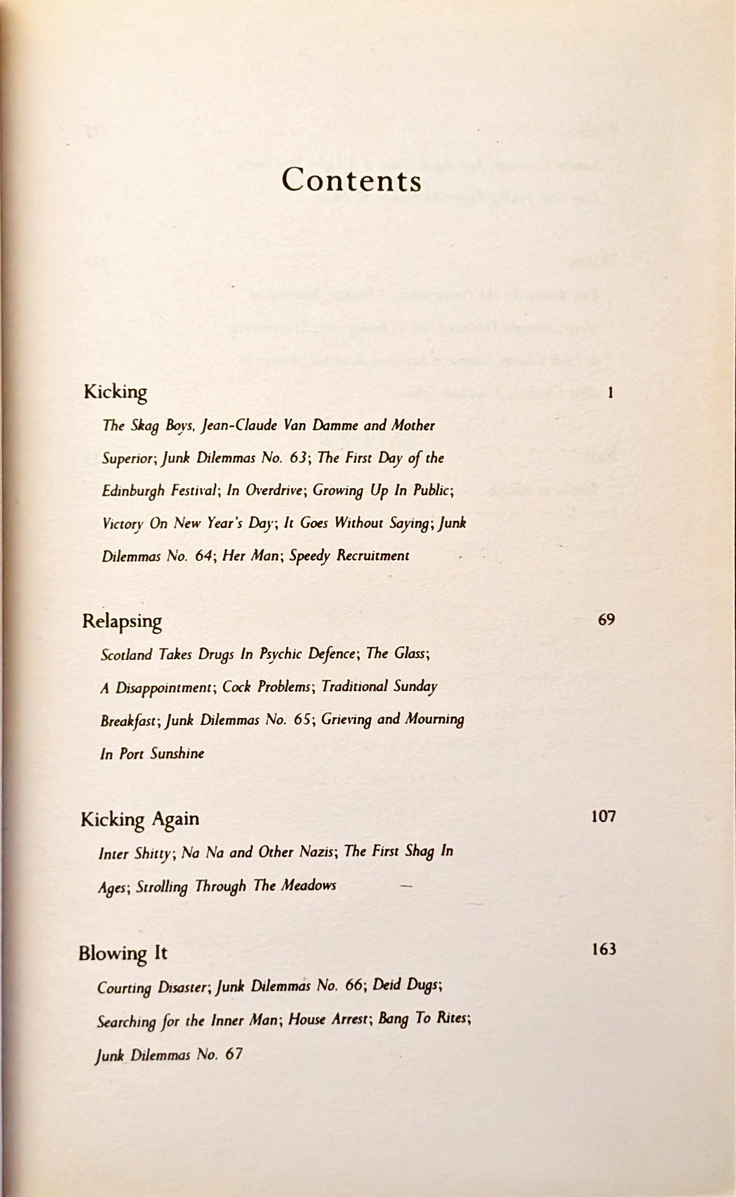 Trainspotting by Irvine Welsh