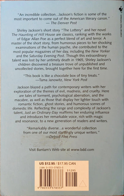 Just an Ordinary Day by Shirley Jackson