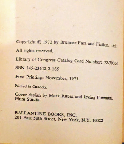 The Sheep Look Up by John Brunner