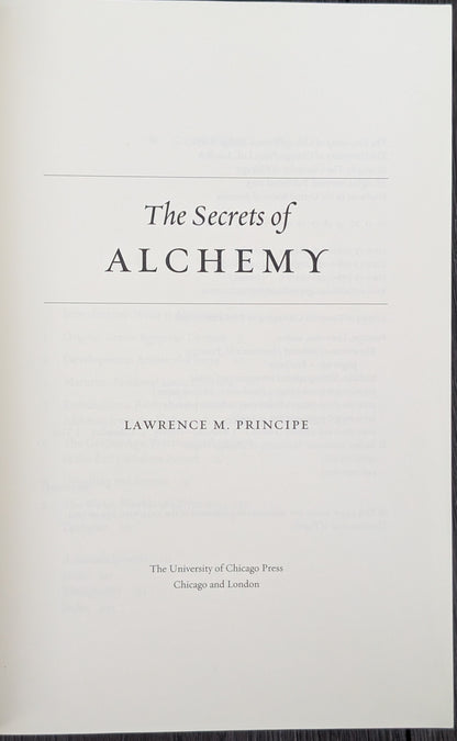 The Secrets of Alchemy by Lawrence M. Principe