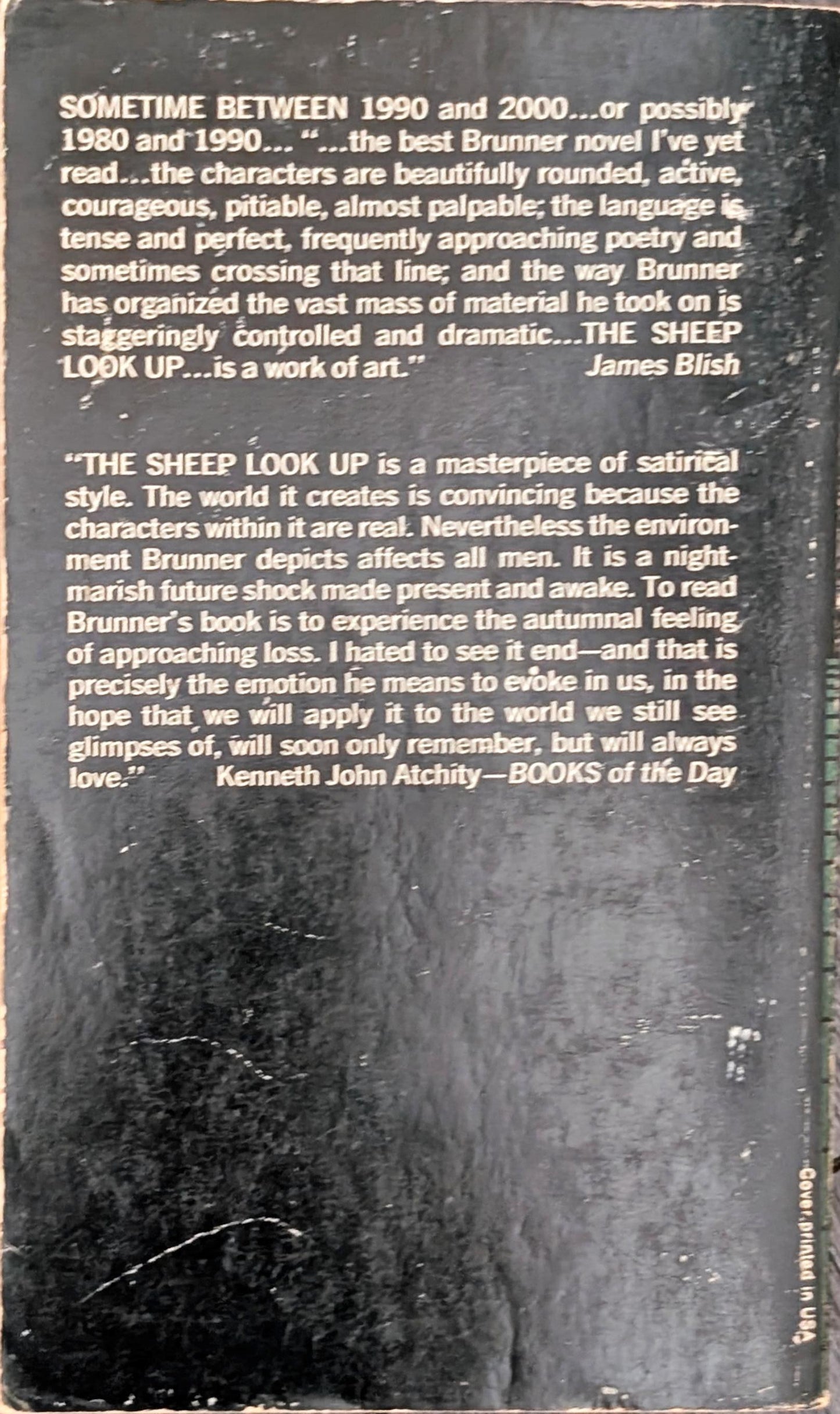 The Sheep Look Up by John Brunner