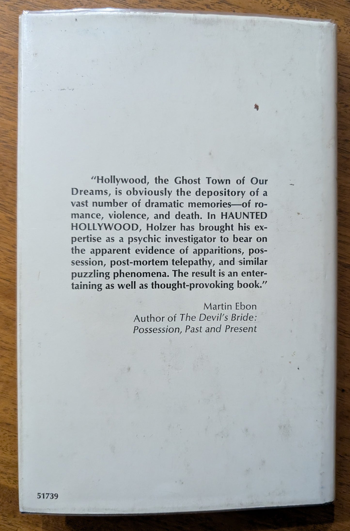 Haunted Hollywood: Ghostly Encounters by Hans Holzer