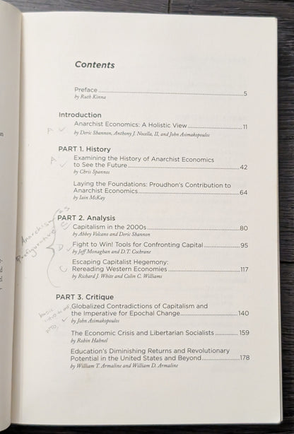The Accumulation Freedom: Written on Anarchist Economics edited by Deric Shannon, Anthony J. Nocella II, and John Asimakopoulos