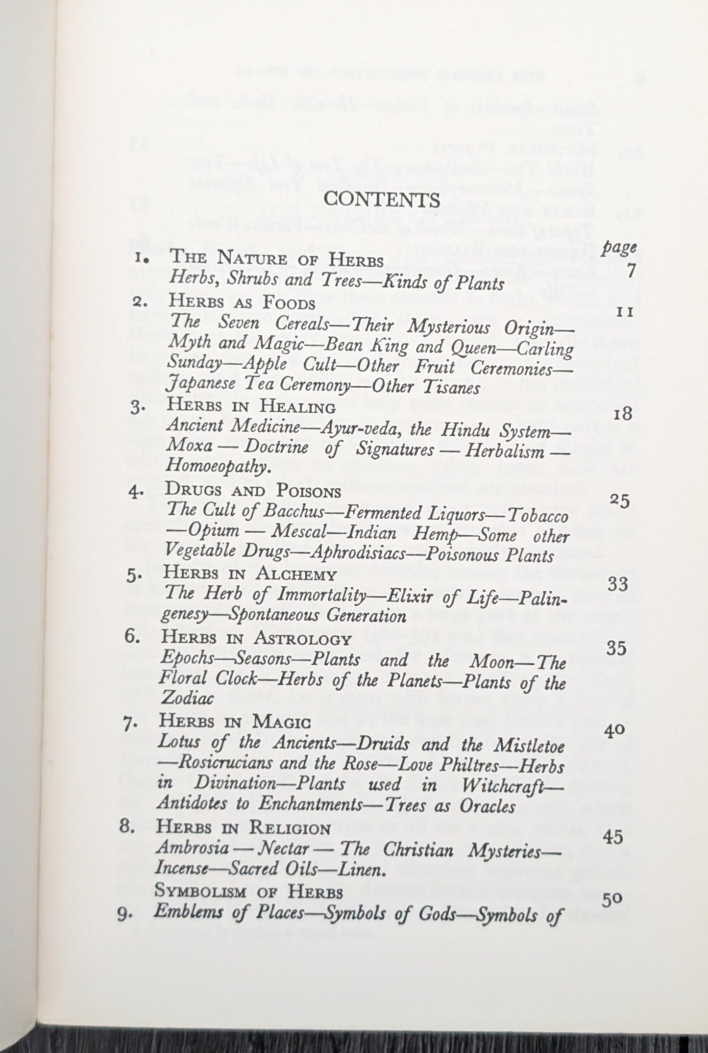 The Occult Properties of Herbs by W.B Crow