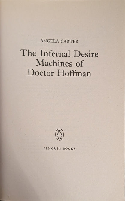 The Infernal Desire Machines of Doctor Hoffman by Angela Carter