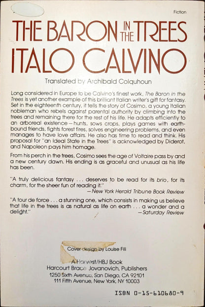 The Baron in the Trees by Italo Calvino
