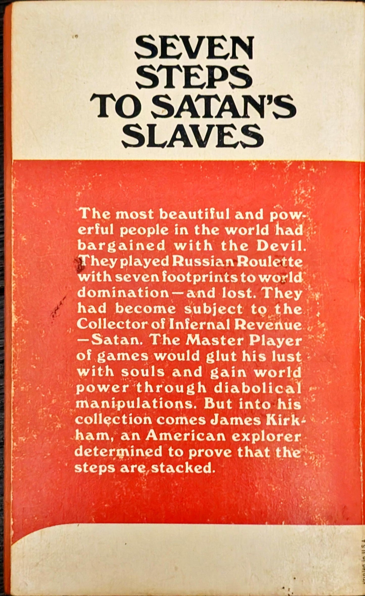Seven Footprints to Satan by A. Merritt