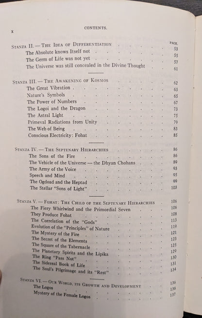 The Secret Doctrine: The Synthesis of Science, Religion and Philosophy by H.P Blavatsky Two Volume Set