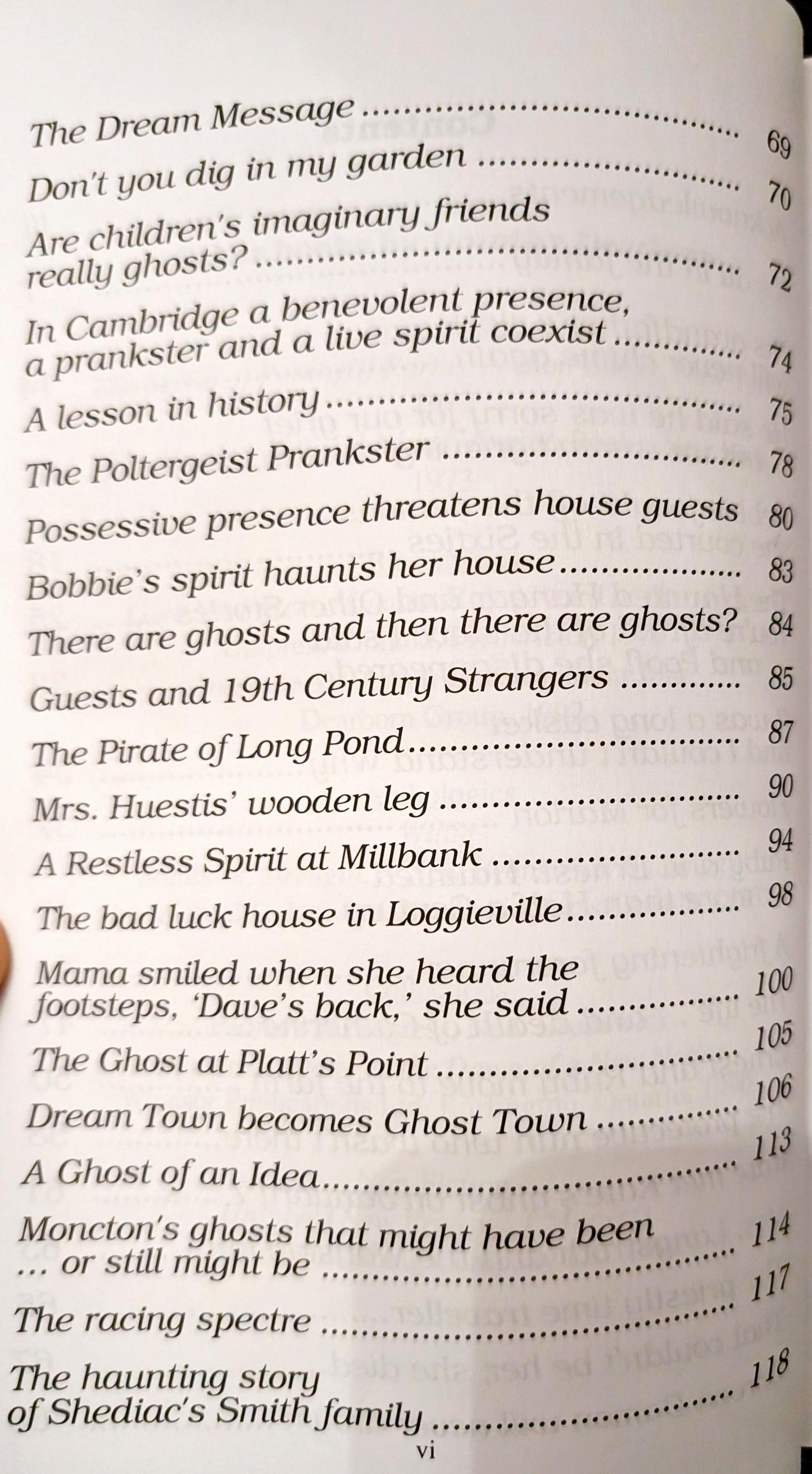 New Brunswick Ghosts! Demons! ...and things that go bump in the Night! By Dorothy Dearborn