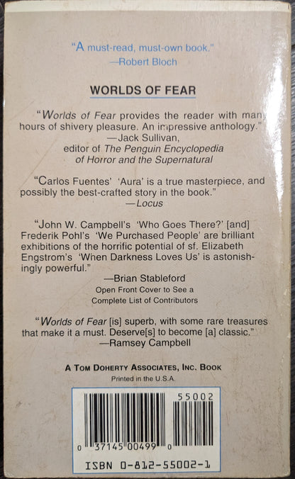 Worlds of Fear by Edited by David G. Hartwell