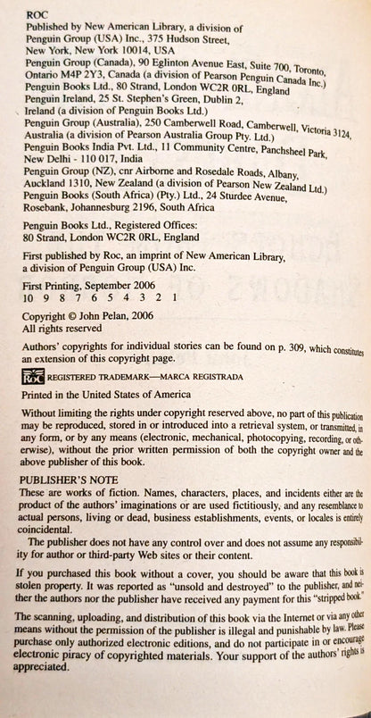 Alone on the Darkside: Echoes from the Shadows of Horror edited by John Pelan