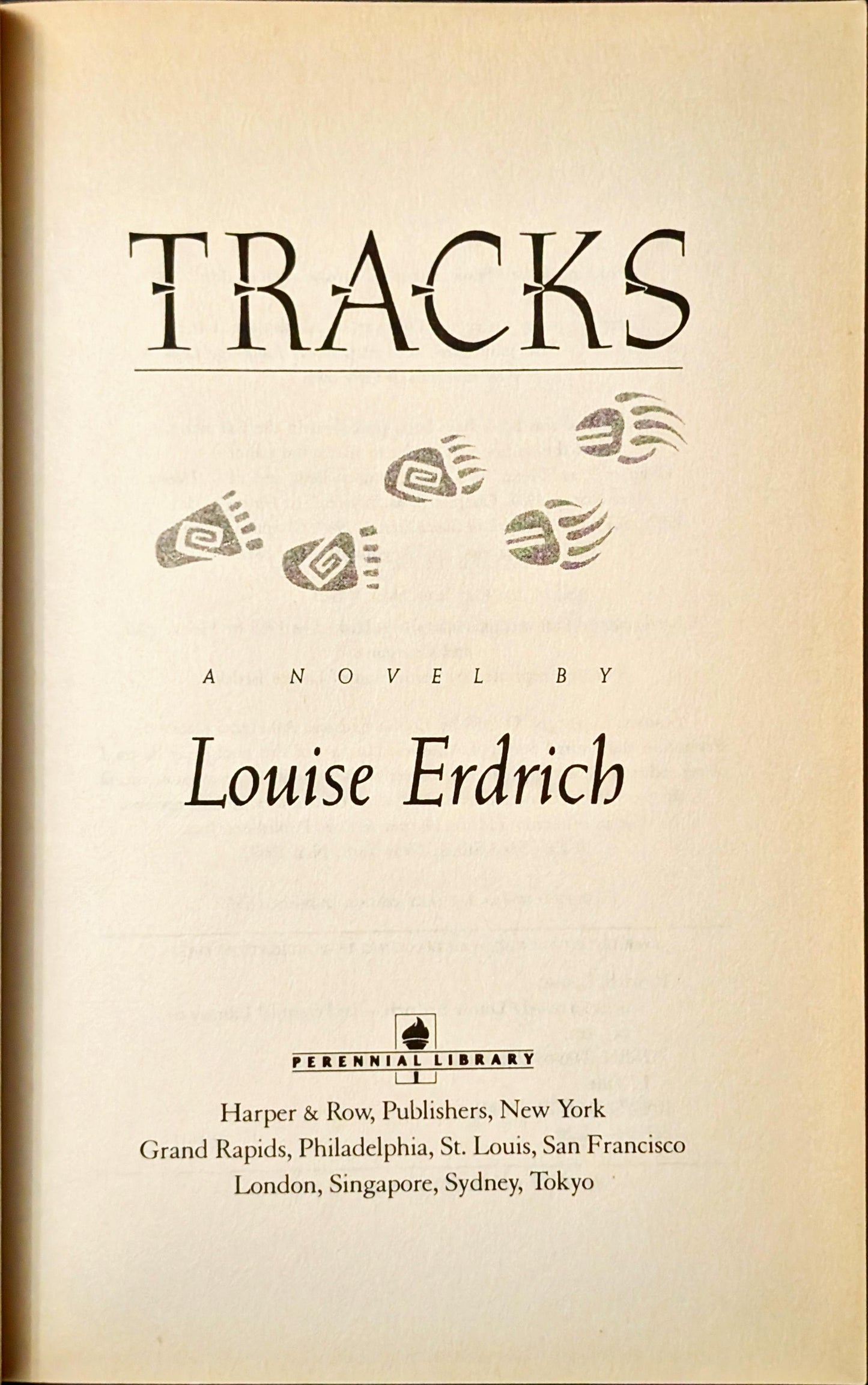 Tracks by Louise Erdrich