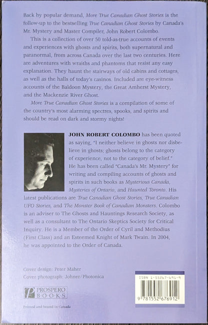 More True Canadian Ghost Stories by John Robert Colombo