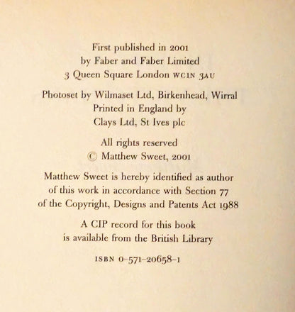 Inventing the Victorians by Matthew Sweet