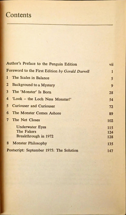 The Loch Ness Story by Nicholas Witchell