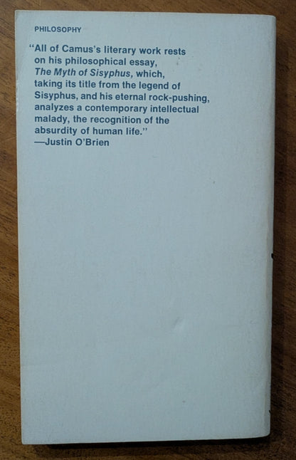 The Myth of Sisyphus & Other Essays by Albert Camus