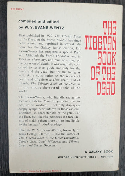 The Tibetan Book of the Dead by W.Y Evans-Wentz