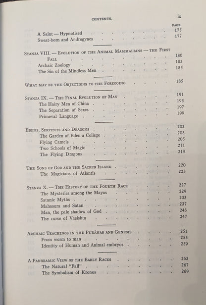 The Secret Doctrine: The Synthesis of Science, Religion and Philosophy by H.P Blavatsky Two Volume Set