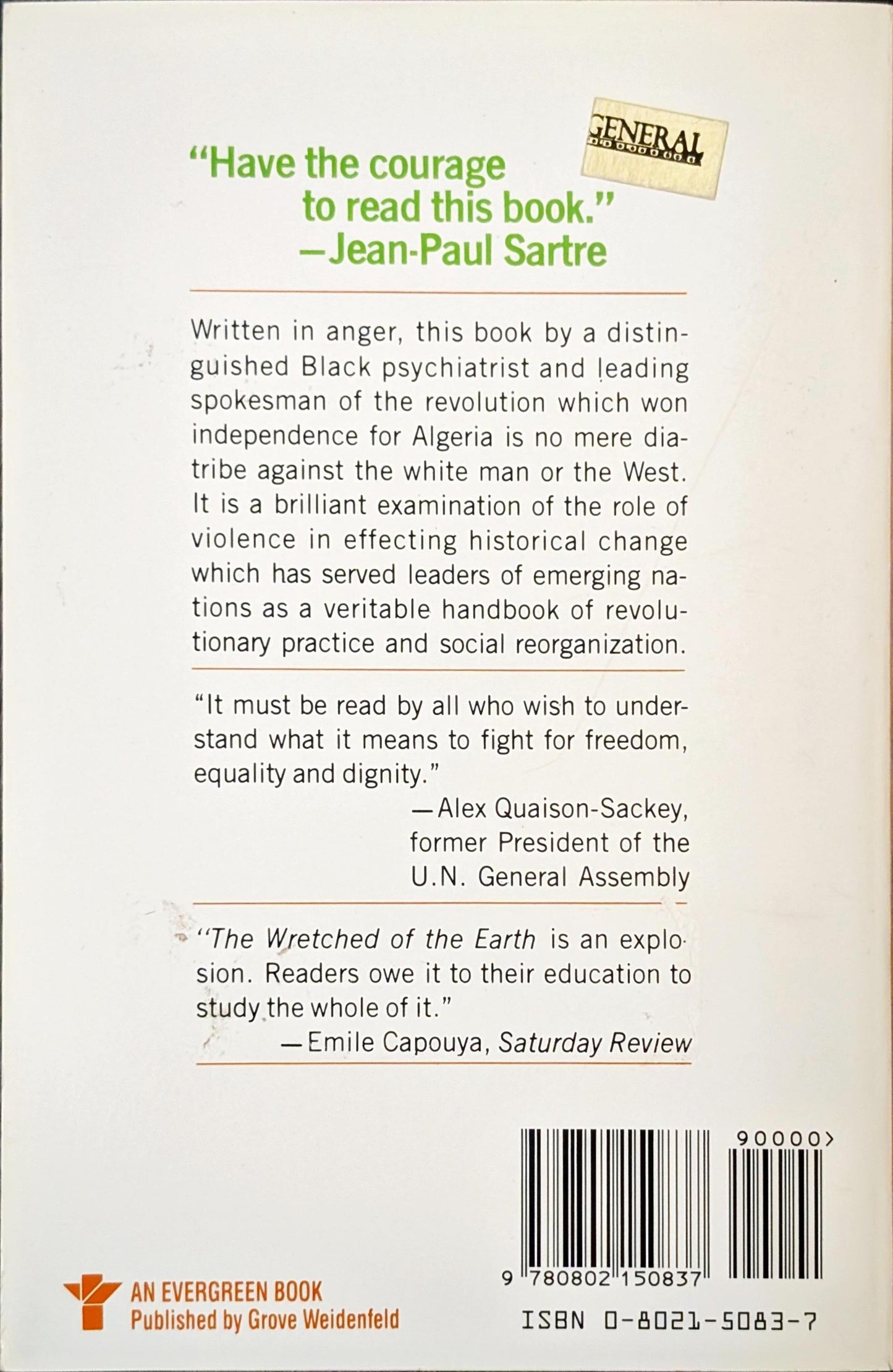 The Wretched of the Earth by Frantz Fanon