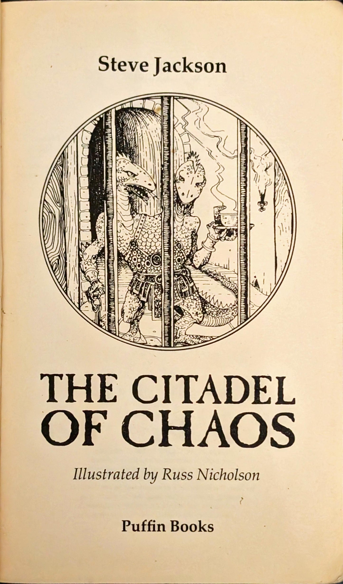 The Citadel of Chaos by Steve Jackson