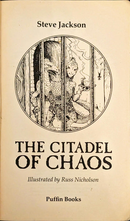 The Citadel of Chaos by Steve Jackson