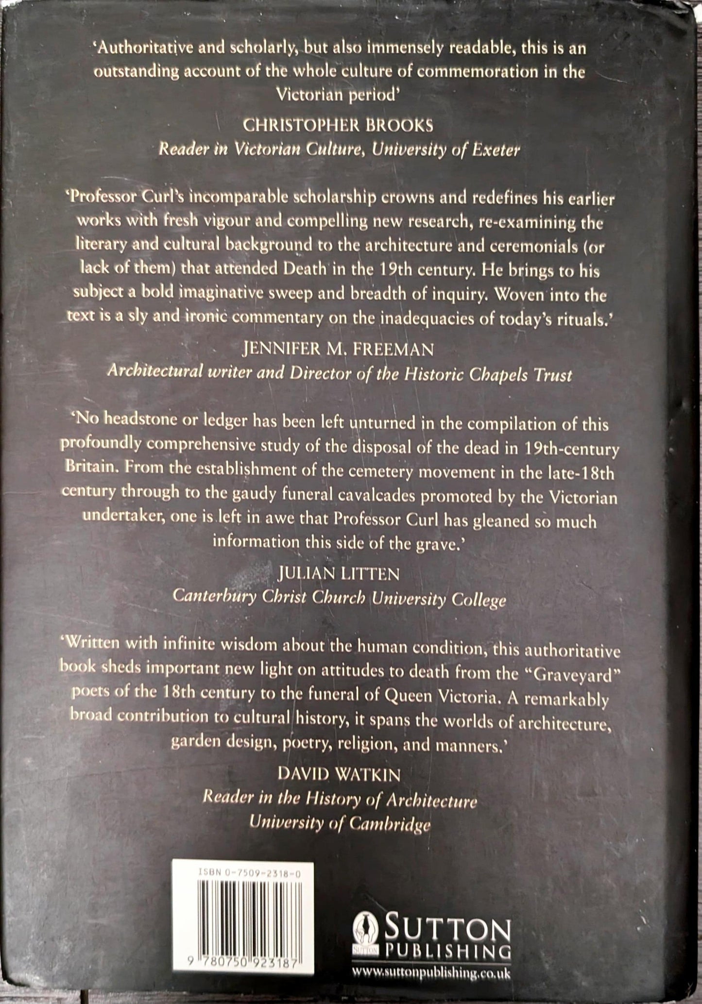 The Victorian Celebration of Death by James Stevens Curl