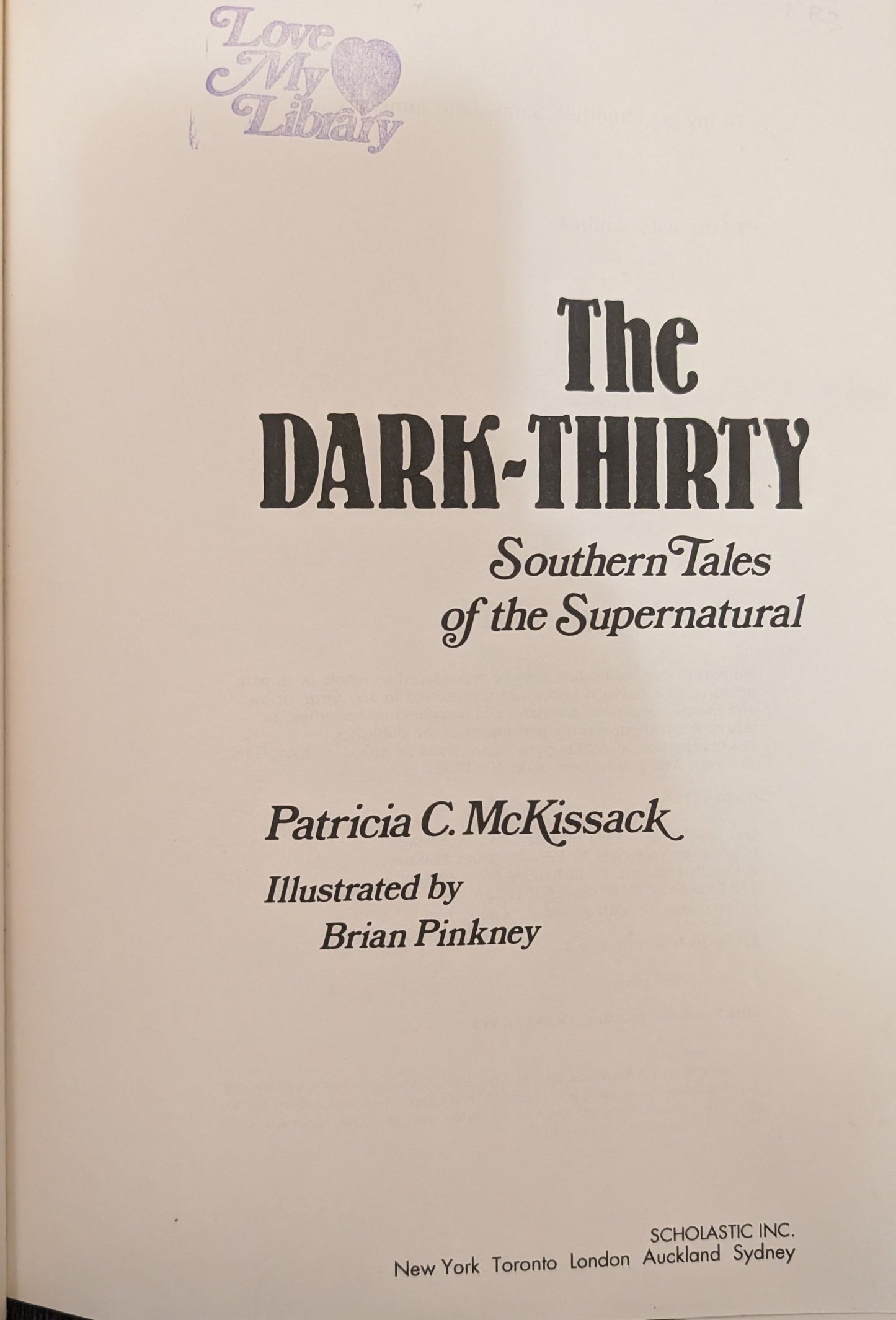 The Dark-Thirty: Southern Tales of Supernatural by Patricia C. McKissack