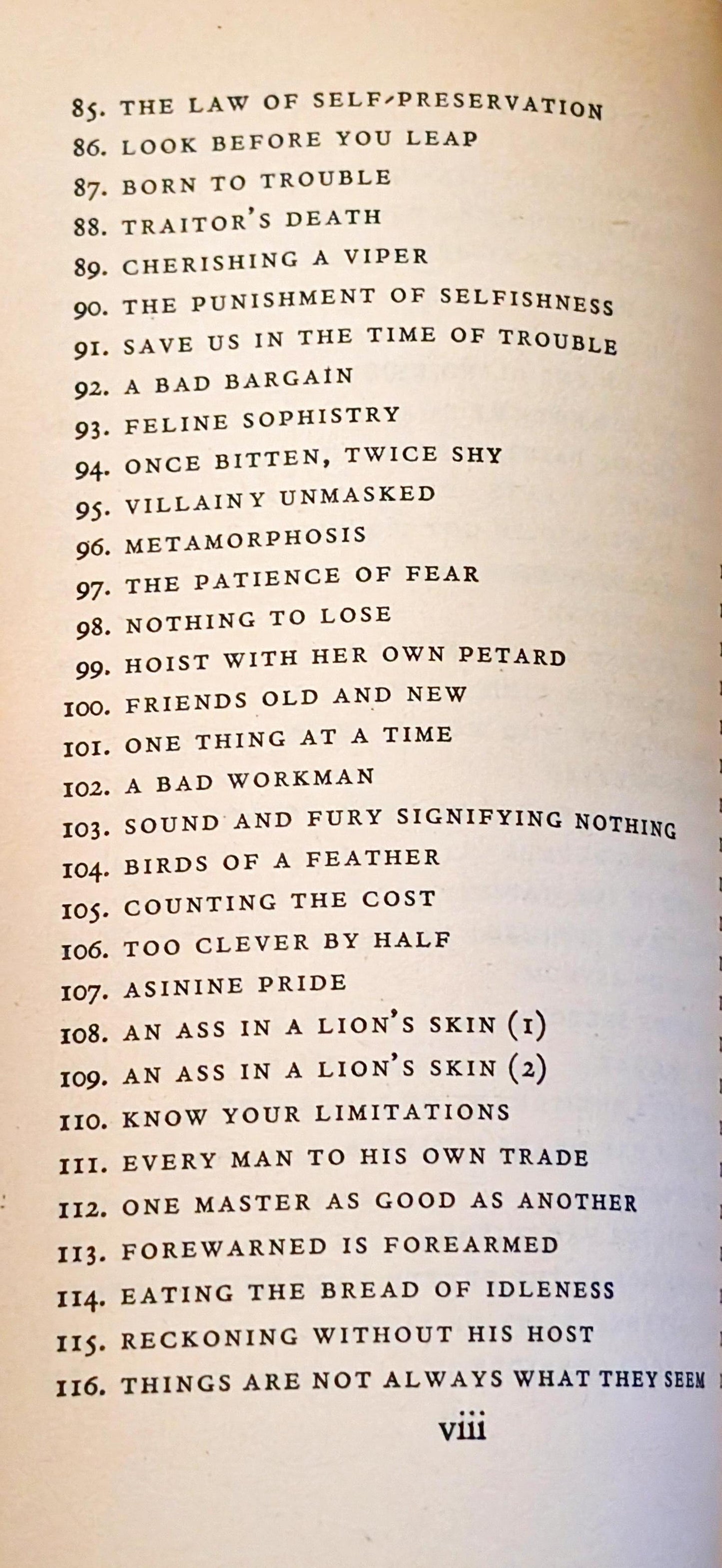 Fables of Aesop