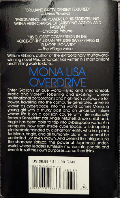 Mona Lisa Overdrive by William Gibson