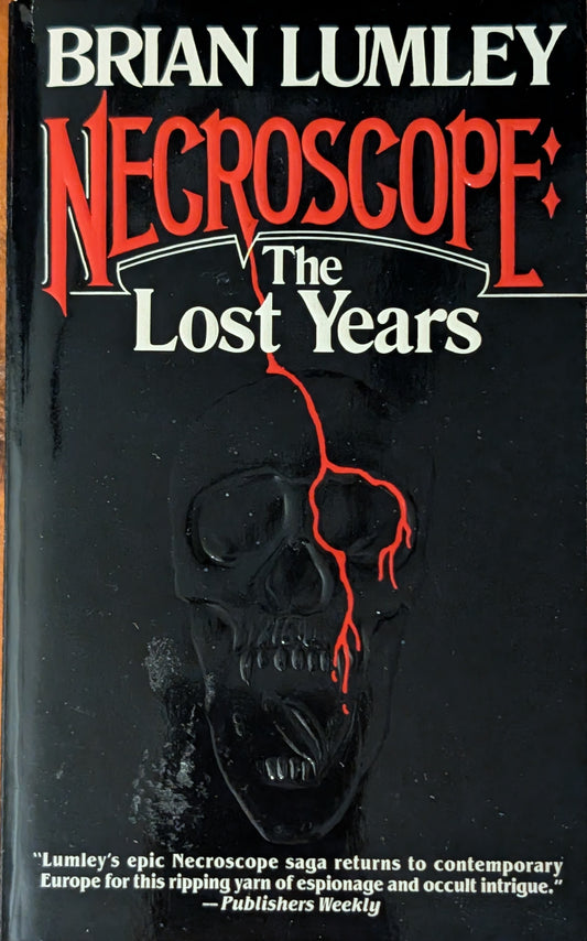 Necroscope: The Lost Years by Brian Lumley (Signed)