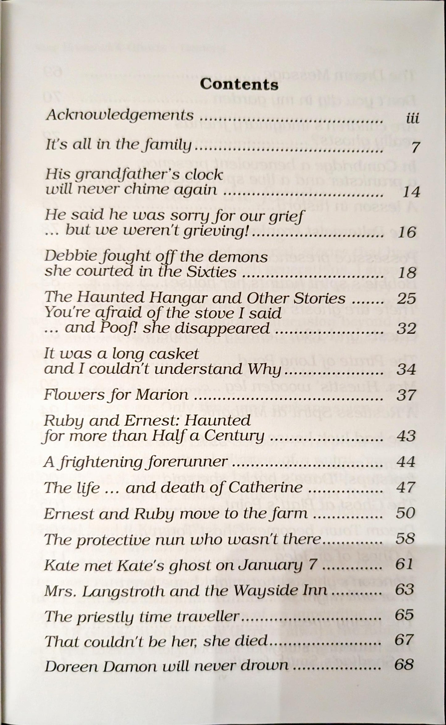 New Brunswick Ghosts! Demons! ...and things that go bump in the Night! By Dorothy Dearborn