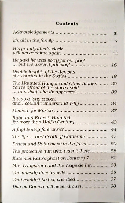 New Brunswick Ghosts! Demons! ...and things that go bump in the Night! By Dorothy Dearborn