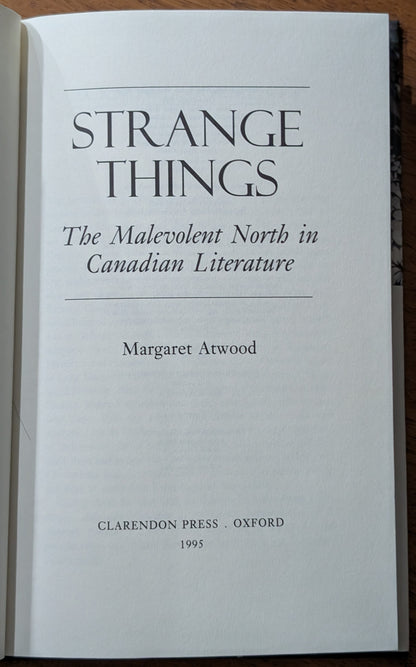 Strange Things by Margaret Atwood