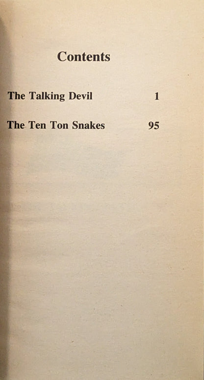 Doc Savage: The Taking Devil #113/ The Ten Ton Snakes #114 by Keith Robeson