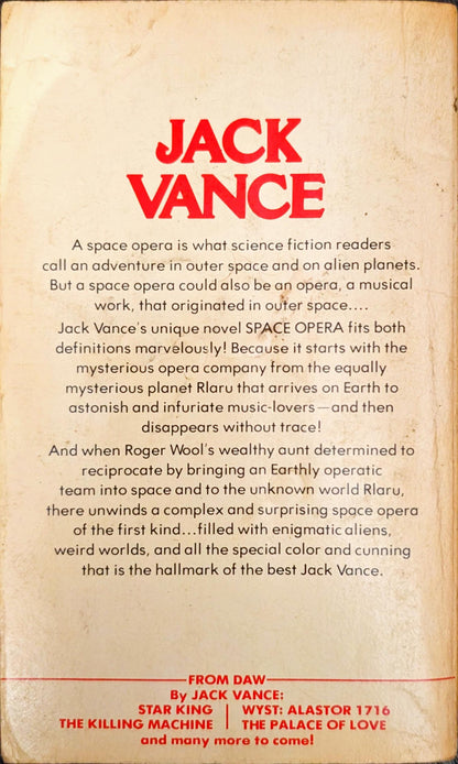 Space Opera by Jack Vance