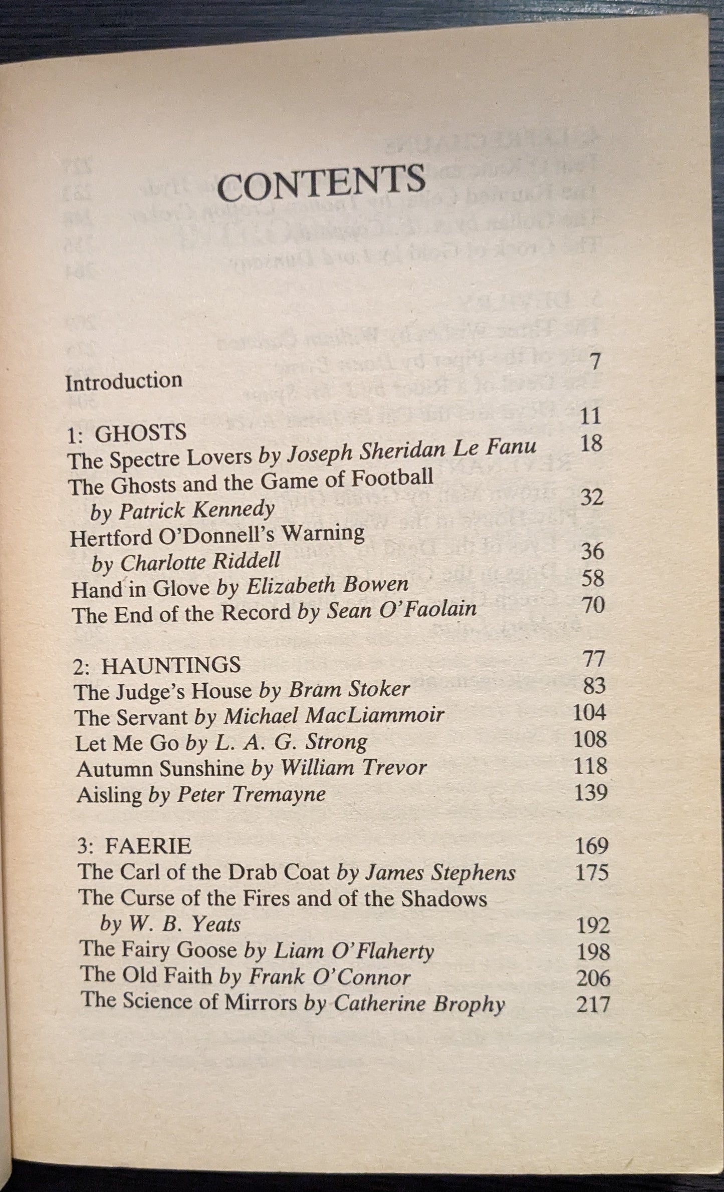 Great Irish Stories of the Supernatural edited by Peter Haining