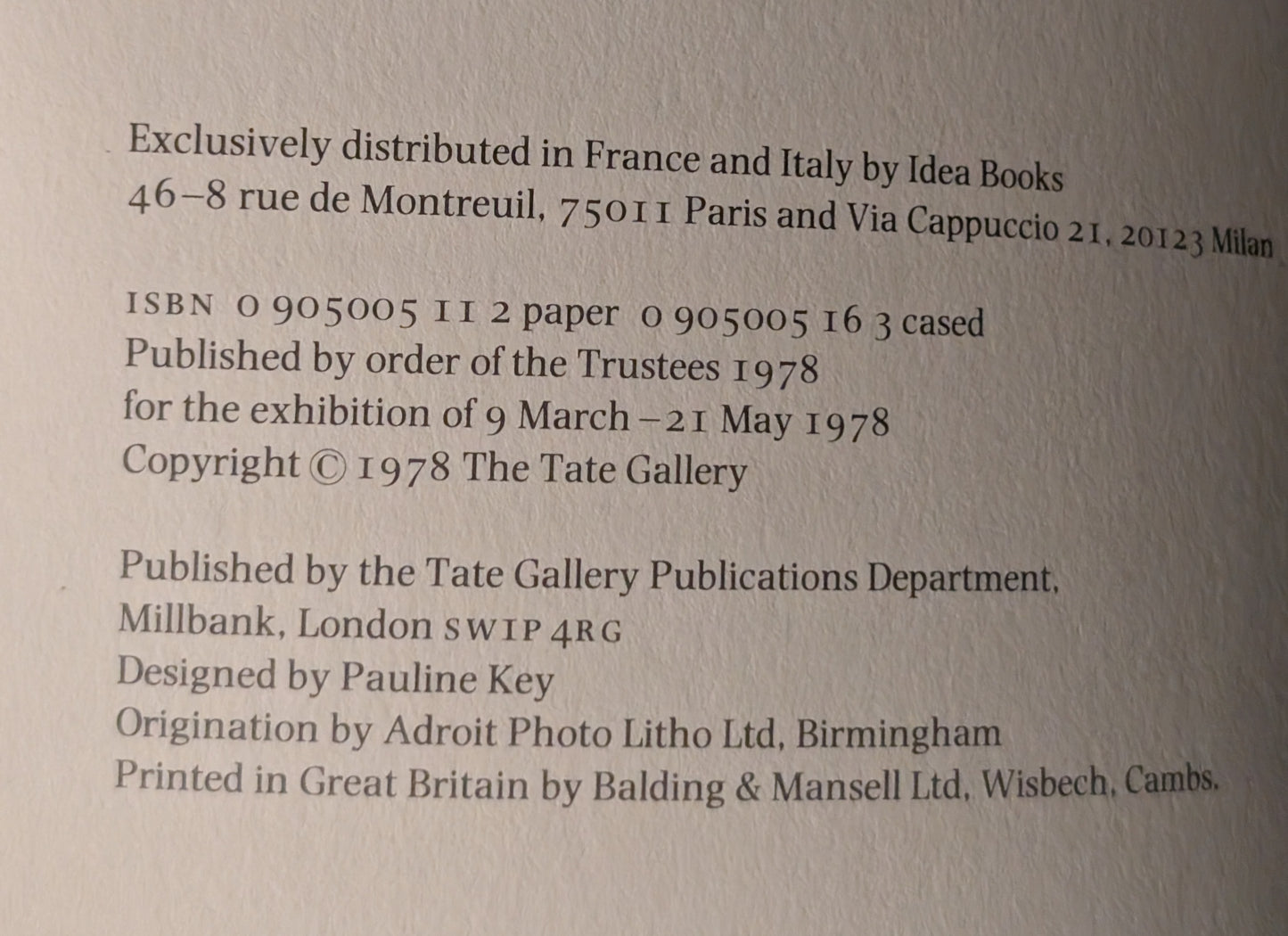 William Blake edited by Martin Butlin