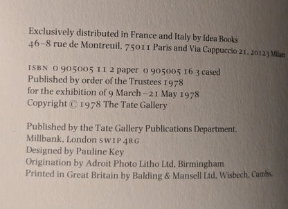 William Blake edited by Martin Butlin