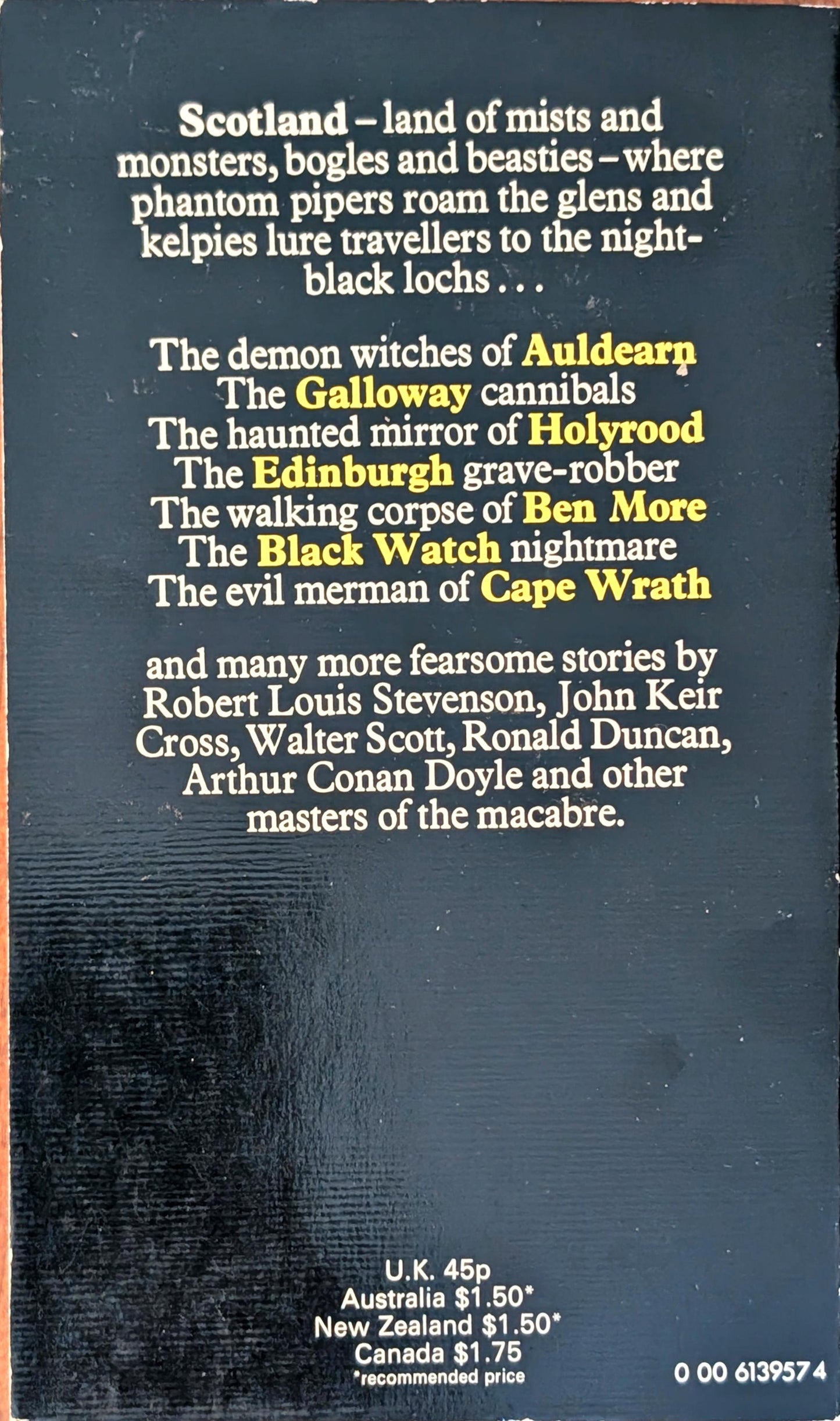 Scottish Tales of Terrors edited by Angus Campbell