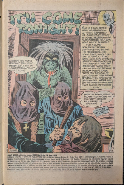 Visit Ghost Manor If You Dare V.8, No.38 (Jun)