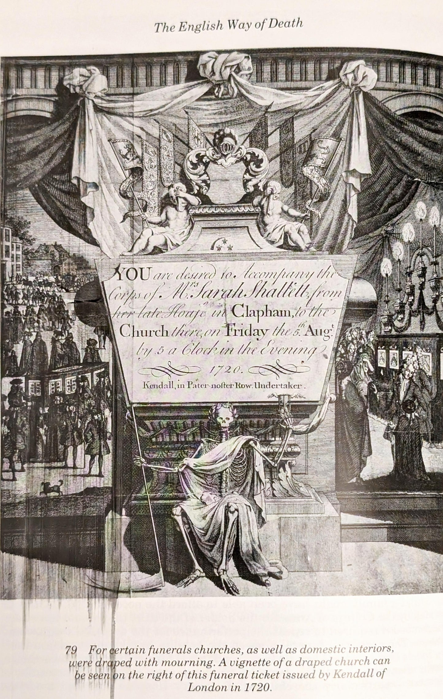 The English Way of Death: The Common Funeral Since 1450 by Julian Litten