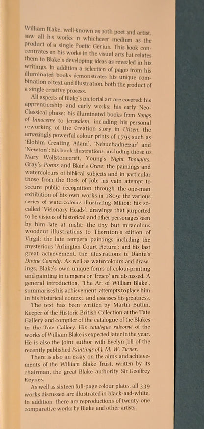 William Blake edited by Martin Butlin