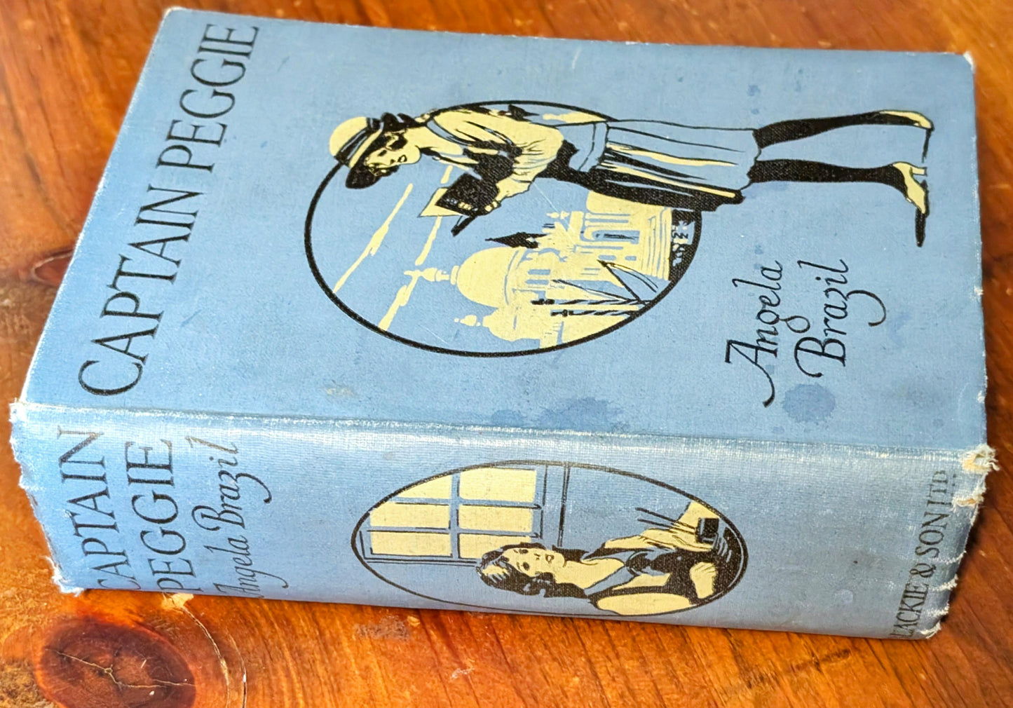 Captain Peggie by Angela Brazil