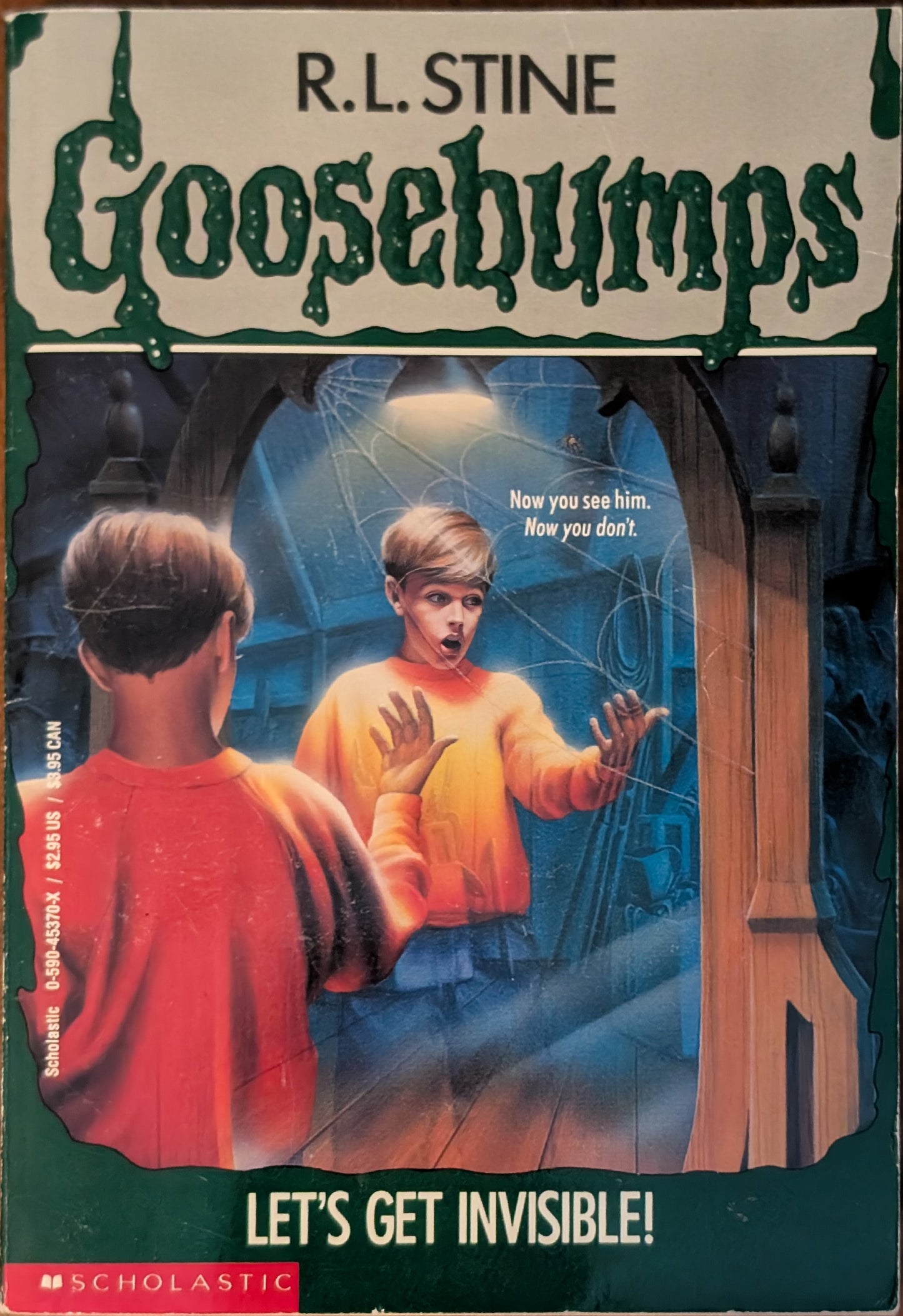 Let's Get Invisible (Goosebumps #24) by R.L Stine